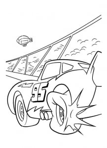 Cars Coloring Page For Kids