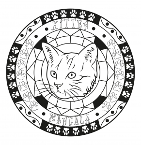 Mandala & Cat head