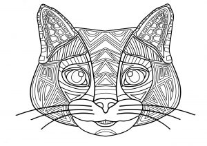 Coloring page cats for children