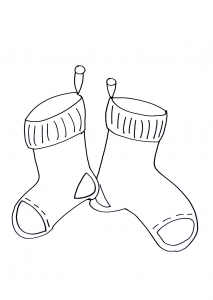 Christmas Coloring Page For Children To Print
