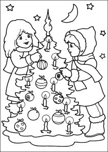 Vintage Christmas Coloring