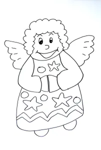 Christmas coloring for children