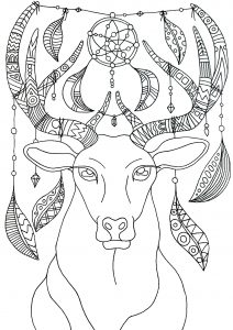 Coloring page christmas to print for free