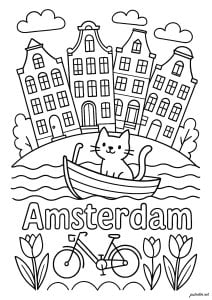 Fun Exploration In Amsterdam  Netherlands 