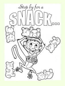 Giant Meatballs Storm Image To Download And Color