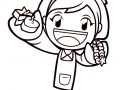 Cooking Mama Coloring Page For Kids
