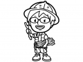 Cooking Mama Coloring Page For Kids