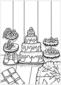 coloring-page-cupcakes-and-cakes-to-color-for-children