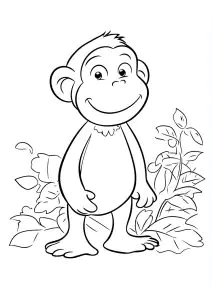 George In Front Of Some Leaves