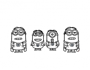 Despicable Me image to print and color