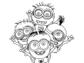 Despicable me coloring page to print