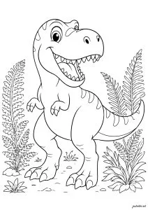 Jovial Tyrannosaur