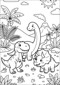 The Prehistoric Three Friends Club