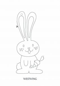 Coloring page easter to color for kids