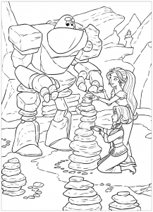 Elena Avalor coloring pages for children
