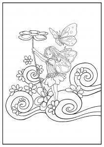 coloring-page-fairy-to-download