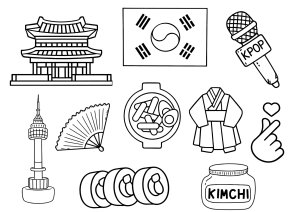 Iconic symbols of Korean culture