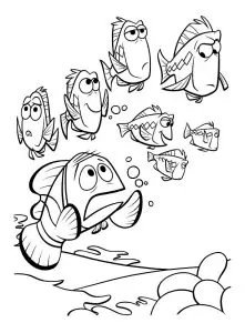 Free Finding Nemo Drawing To Print And Color