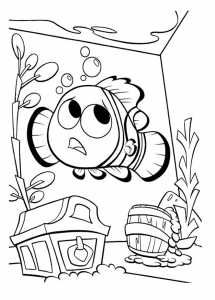 Free Finding Nemo coloring pages to color