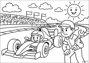 Adventure On The Race Track
