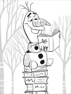Frozen 2 : Olaf  Without Text 