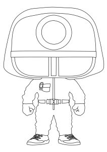 Squid game guard