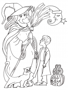 Halloween coloring pages to download