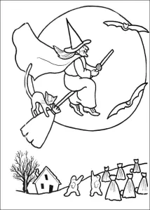 Halloween witch