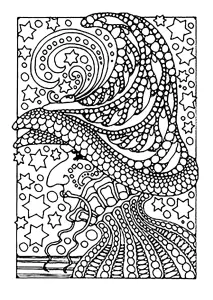 Free Halloween drawing to download and color