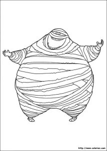 Hotel Transylvania Coloring Page For Children