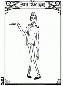 Download Hotel Transylvania Coloring Page