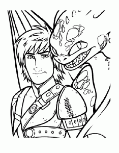 Dragons Image To Download And Color