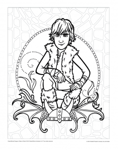 Dragons Coloring Page To Print
