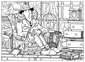 Inspector Gadget coloring pages to download