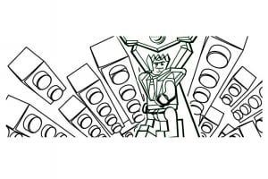 Free Lego Adventure Coloring Page To Download