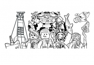 Lego Great Adventure Coloring Page To Print