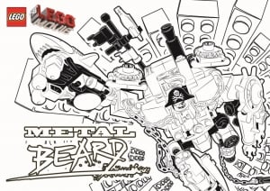 Printable Lego Adventure Coloring Page For Kids