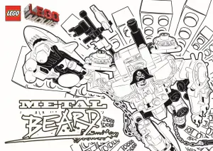 Printable Lego Adventure Coloring Page For Kids