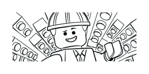 Free Lego Great Adventure Coloring Page