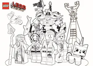 Free Lego Adventure Coloring Page To Download