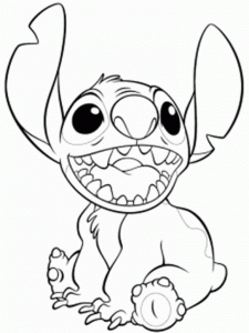 Lilo and Stitch coloring pages to print