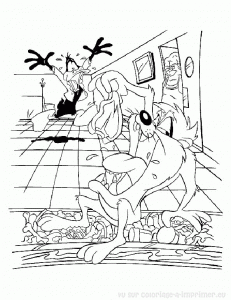 Looney Tunes coloring pages to download