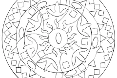 Mandala carres losanges par domandala 17