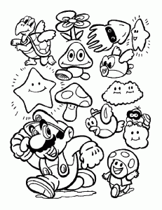 Mario , Bonus and monster of the games
