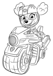 Skye On Her Motorcycle