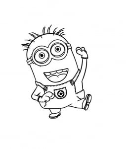 Minions coloring pages to print for kids