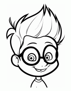 Mr. Peabody And Sherman: Time Travel Coloring Page To Print