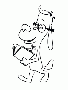 Download Mr peabody & sherman free to color for children - Mr Peabody & Sherman Kids Coloring Pages