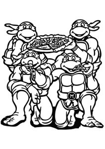 Pizza for turtles
