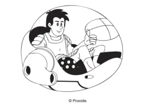 Once upon a time (life) coloring page to print